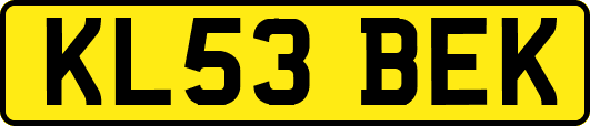 KL53BEK