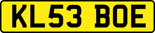 KL53BOE