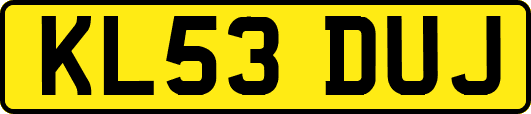 KL53DUJ