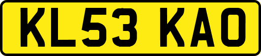 KL53KAO