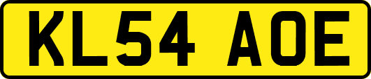 KL54AOE