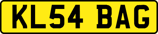 KL54BAG