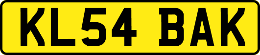 KL54BAK
