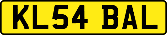 KL54BAL