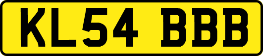 KL54BBB