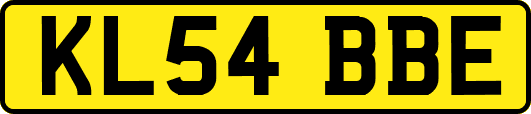 KL54BBE