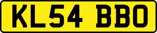 KL54BBO