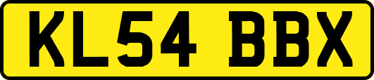 KL54BBX