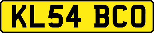 KL54BCO
