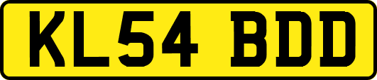 KL54BDD