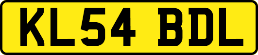 KL54BDL