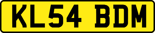 KL54BDM