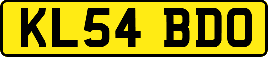 KL54BDO