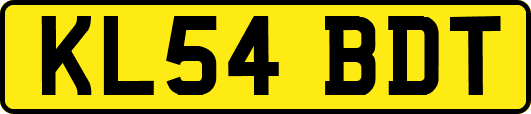 KL54BDT