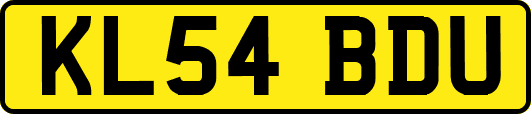KL54BDU