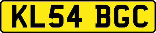KL54BGC
