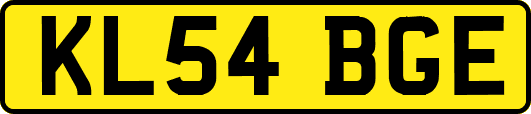 KL54BGE