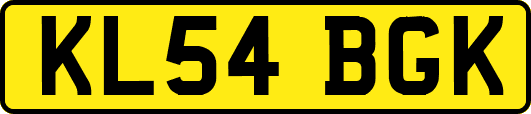 KL54BGK