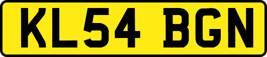 KL54BGN