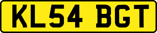 KL54BGT