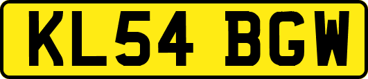 KL54BGW