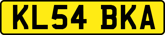 KL54BKA
