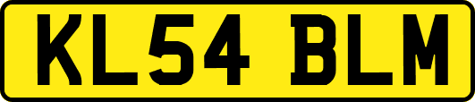 KL54BLM