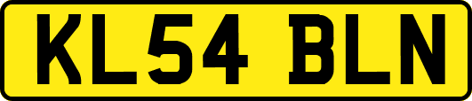KL54BLN