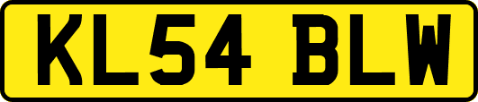 KL54BLW
