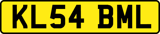 KL54BML