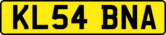 KL54BNA