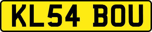 KL54BOU