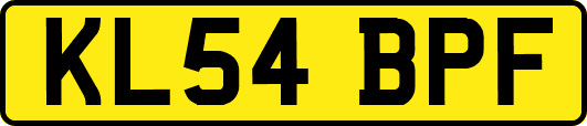 KL54BPF