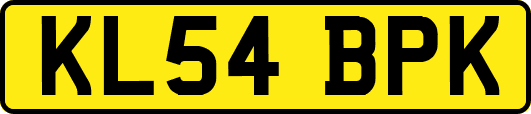 KL54BPK