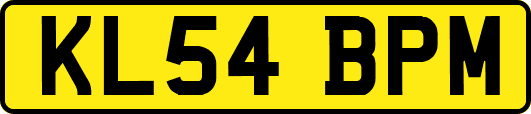 KL54BPM