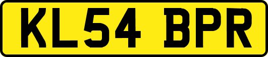 KL54BPR