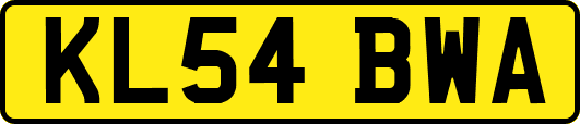 KL54BWA