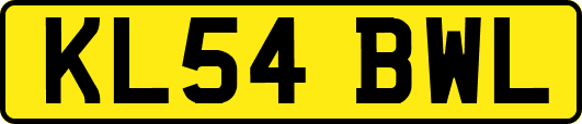 KL54BWL