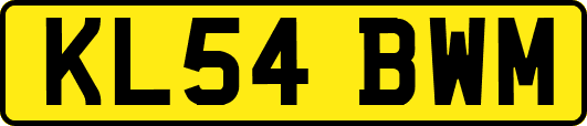 KL54BWM