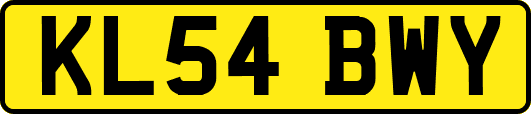 KL54BWY