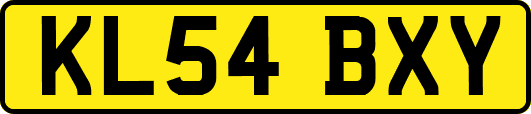 KL54BXY