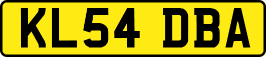 KL54DBA