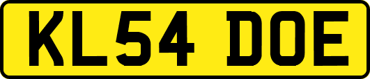 KL54DOE