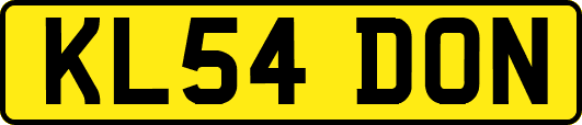 KL54DON