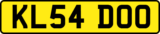 KL54DOO
