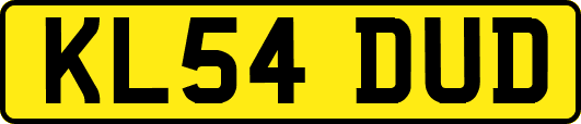 KL54DUD