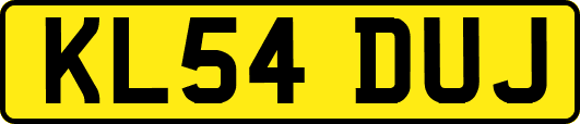 KL54DUJ