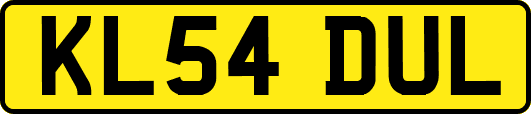 KL54DUL
