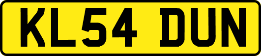 KL54DUN