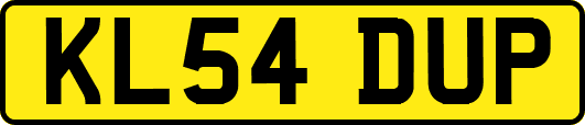 KL54DUP